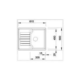   TERNO takaróprofil eloxált szálcsiszolt ezüst art. 1690/AS 3m