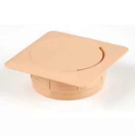 STRONG Kábel kivezető 60 mm szögletes világos bükk