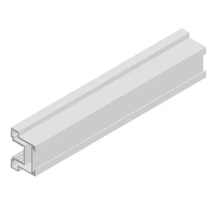 SEVROLL Polo fogantyú profil 10mm 2,70m olíva