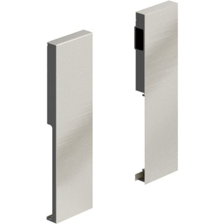 HETTICH 9123091 Arcitech belső fiók front rögzítő 186 nemesacél