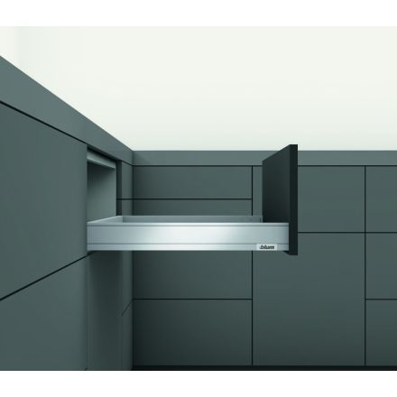 BLUM 770N5002S oldalfal Legrabox N 500mm szürke