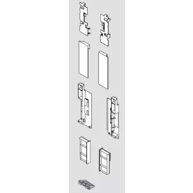 BLUM ZI7.2CI0 frontrögzítő Legrabox C nemesacél