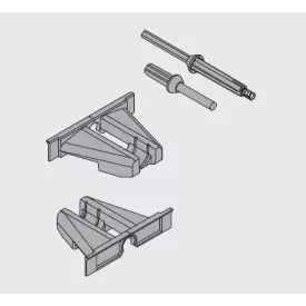 BLUM T57.7400 fogaskerék Movento-Legrabox Tip-on
