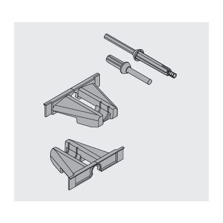 BLUM T57.7400 fogaskerék Movento-Legrabox Tip-on