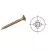 StrongFix Pozdorja csavar  5x60 süllyesztett fej cink sárga PZ2