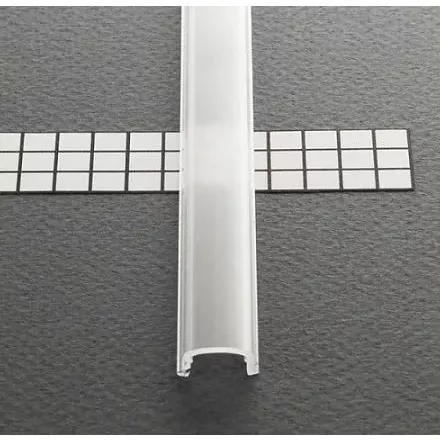 StrongLumio takaróprofil Pen LED profilhoz rápattintós átlátszó 1m