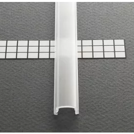   StrongLumio takaróprofil Pen LED profilhoz rápattintós átlátszó 2m