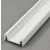 StrongLumio LED profil Surface, fehér, 2m