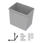 GOLLINUCCI pótkosár Sistema, 16 l