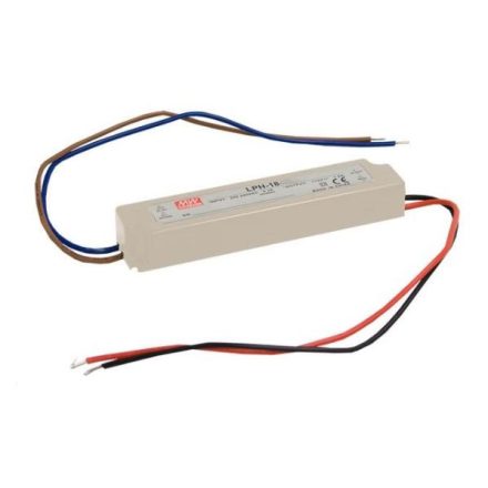 Transzformátor MEAN WELL LPH-18-12, 12V, 18W, IP67