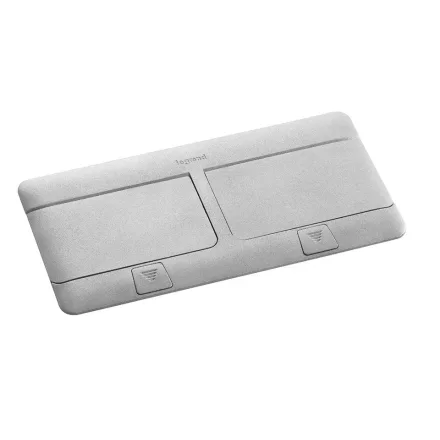 LEGRAND Pop-up box alumínium matt 8 modul (2x4) 54013