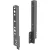 HETTICH 9150506 ArciTech hátlap rögzítő 250 mm antracit J+B