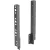HETTICH 9150507 ArciTech hátlap rögzítő/282/mm antracit J+B