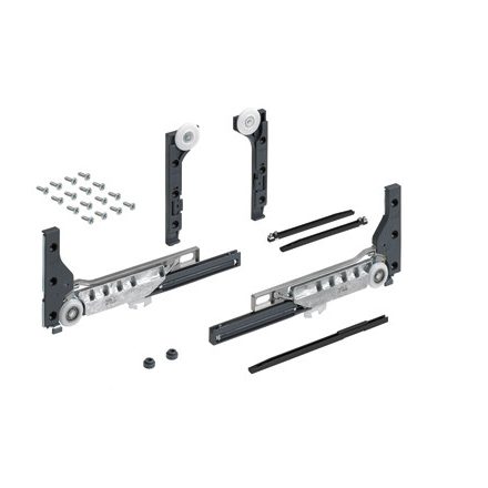 HETTICH 9156338 SlideLine M 1 ajtóhoz csillapítással