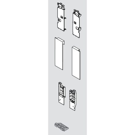 BLUM ZI7.3CS0 frontrögzítő Legrabox C fehér