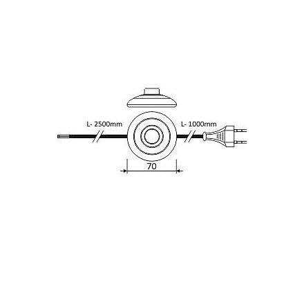 HETTICH 9139182 ArciTech haránt magasító korlát 550 mm antracit