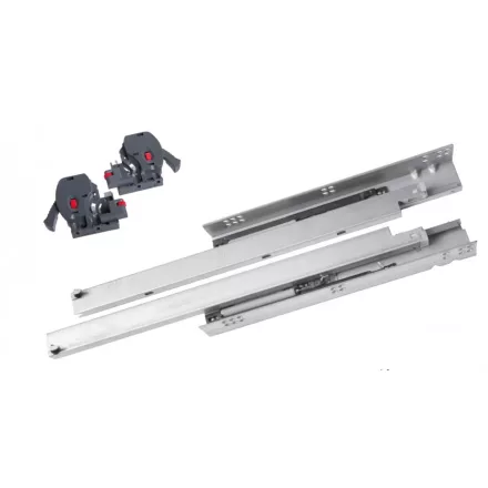 StrongRide 3D teljes kihúzású sín 500 mm csillapítással