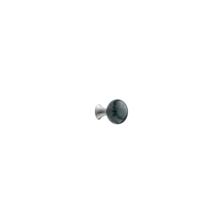 Fogantyú Furnipart BEAD Straight gomb, acél, polírozott acél - márvány zöld