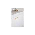 Fogantyú Furnipart TUMBLER gomb, sárgaréz, polírozott sárgaréz