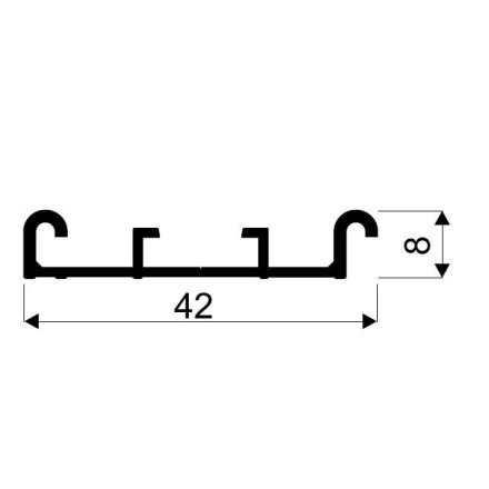 "L" szög (imbuszkulcs) 6H DIN 911 - 5,0 x 80