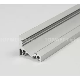 StrongLumio LED profil Corner, eloxált alumínium, 4m