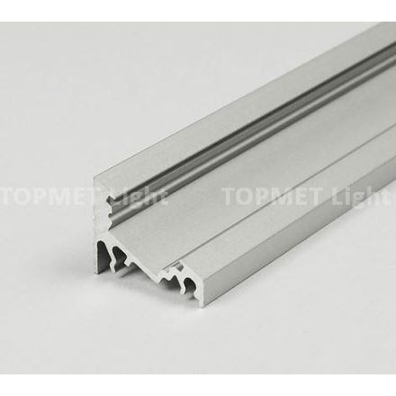 StrongLumio LED profil Corner, eloxált alumínium, 4m