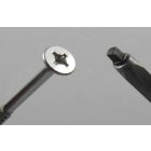 Uniquadrex csavar 3,5x20 süllyesztett cink fehér