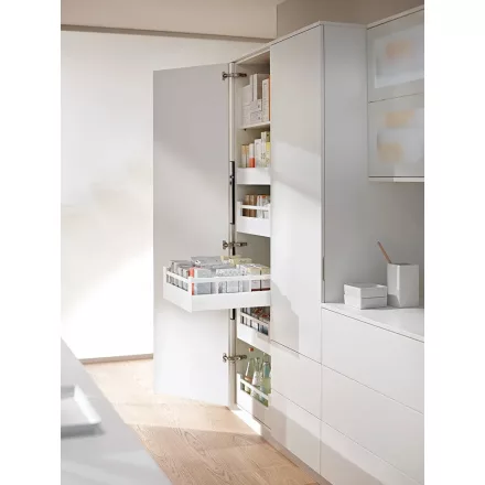 K-BLUM Antaro C 500 mm/30 kg, Blumotion/TOB, fehér SW, belső