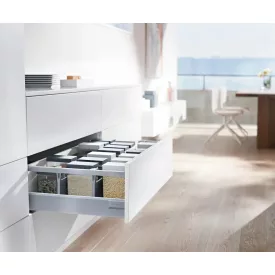   K-BLUM Antaro D 500 mm/30 kg, Blumotion/TOB, szürke R9006, csavar