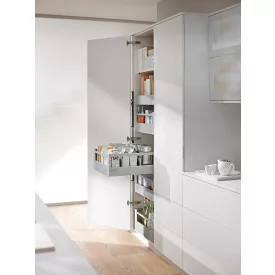   K-BLUM Antaro D 500 mm/30 kg, Blumotion/TOB, szürke R9006, belső
