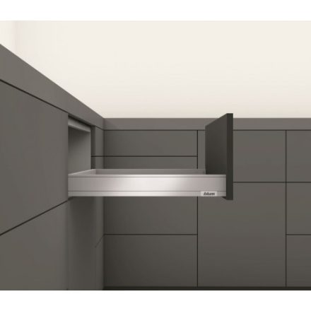 K-BLUM Legrabox N 500 mm/40 kg, Blumotion/TOB, szürke OG-M, expando