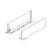 BLUM 770F6502S oldalfal Legrabox F 650mm fehér