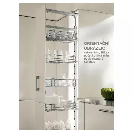 K-VIBO PSK 1460-1780/400/4 golyós sín csillapítással