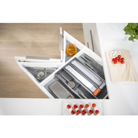 K-BLUM Antaro M 650/65kg, szürke,  Space Corner Syncromotion