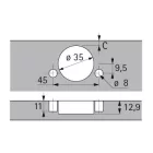 HETTICH 9090291 Sensys 8631i B12,5 TB53 SiSy