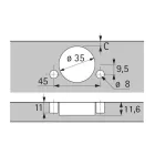 HETTICH 9099561 Sensys 8657i B12,5 TB53 SiSy