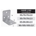 TK-Sarokvas, megerősített 65x90x90x2,5mm