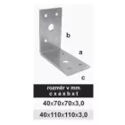 TK-Szögletvas szabályos 40x110x110x3,0mm