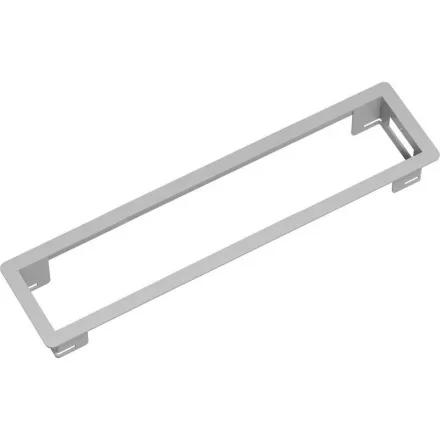 BACHMANN 317.007 alkatrész Power Frame, 6x, ezüstszürke, hasonló a RAL9006-hoz