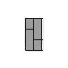 HETTICH 9183317 ArciTech OrgaTray 570, 300/450 mm antracit