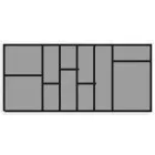 HETTICH 9183324 ArciTech OrgaTray 570, 800/450 mm antracit