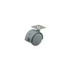 StrongCastors kerék 40 mm, szürke, lemez, fék