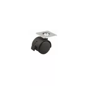 StrongCastors kerék 30 mm lemez fék fekete