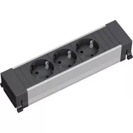 BACHMANN 317.100 dugaszoló aljzat egység 3x 230V Schuko