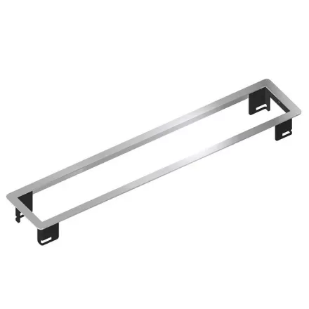 BACHMANN 915.006 alkatrész Power Frame, 6x, fekete RAL9005