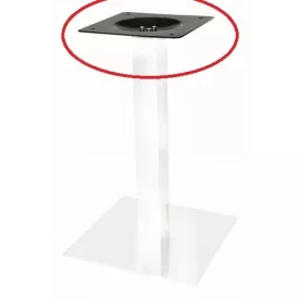 STRONG Rész központi asztallábhoz - felső lap, fekete