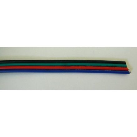 StrongLumio RGB LED lapos kábel, 4x0,35
