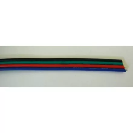 StrongLumio RGB LED lapos kábel, 4x0,35