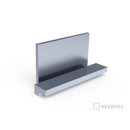SEVROLL Pax végzáró profilhoz (4 db) ezüst