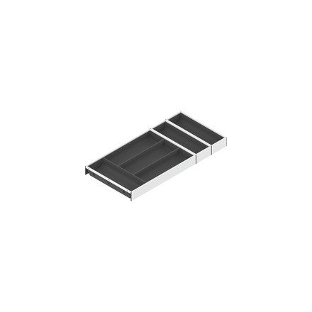 BLUM ZC7S650BS3 evőeszköztartó 650mm, fehér/szürke